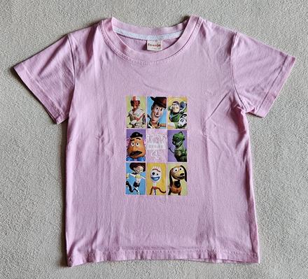 Dívčí tričko růžové, toy story, příběh hraček, 130, 134