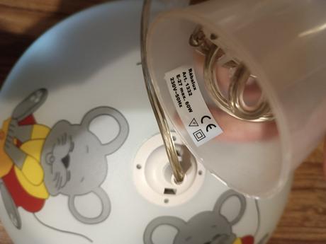 Dětský lustr - motiv myš,