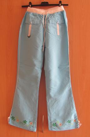Světle modré letní kalhoty, success,158
