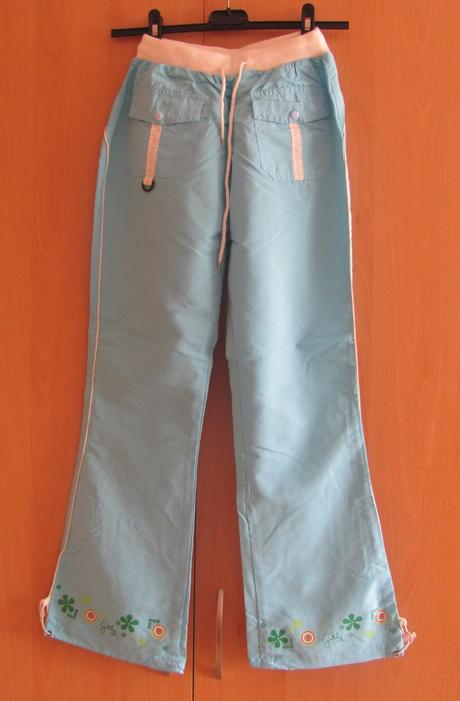 Světle modré letní kalhoty, success,158