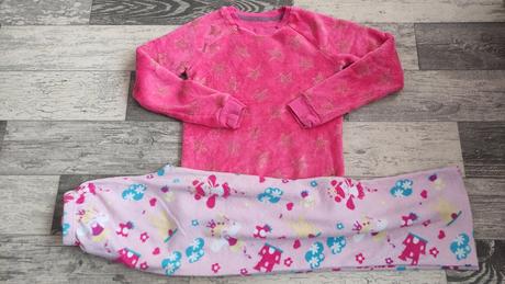 Pyžamo teplé dívčí 134/140, george,134