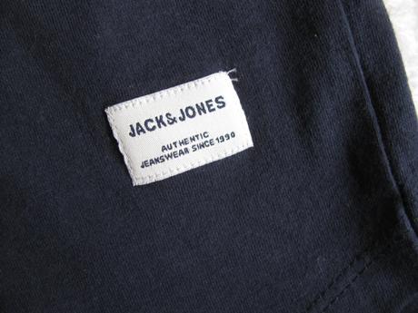Bavlněné tmavě modré tričko jack&jones, m