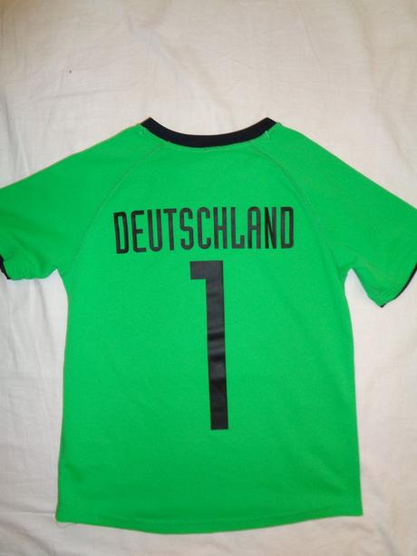 Svítivě zelené dresíkové tričko 134/140, h&m,134