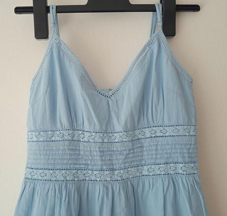 Dámské letní šaty midi h&m 34 xs, h&m,xs