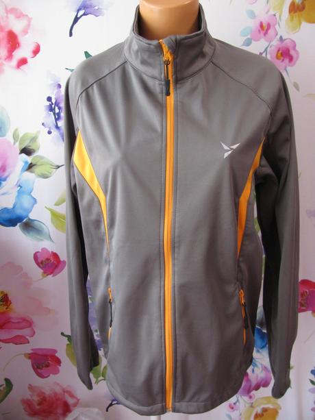 Dámská softshellová šedá bunda, crivit,m