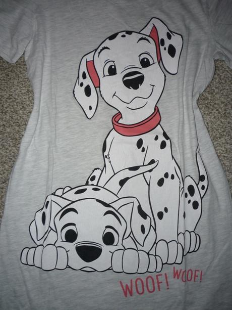 Noční košile s dalmatiny vel 146-152 disney, disney,146