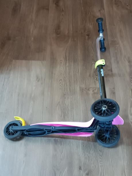Dívčí koloběžka oxelo b1 se 3mi kolečky, oxelo