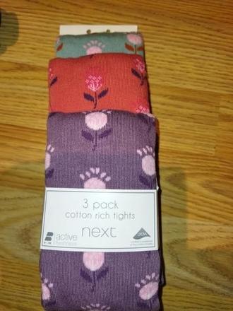 3x punčochy, punčocháče 116 next, next,116