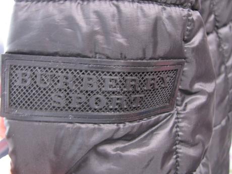 Černá zimní prošívaná bunda burberry, burberry,xxl