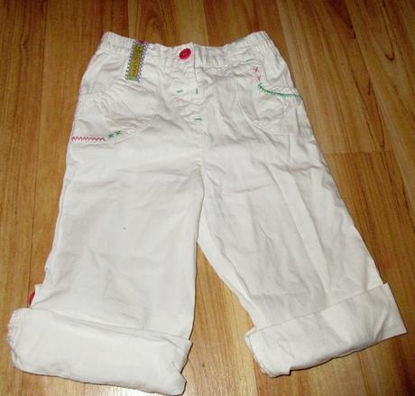 Plátěné kalhoty, next,86