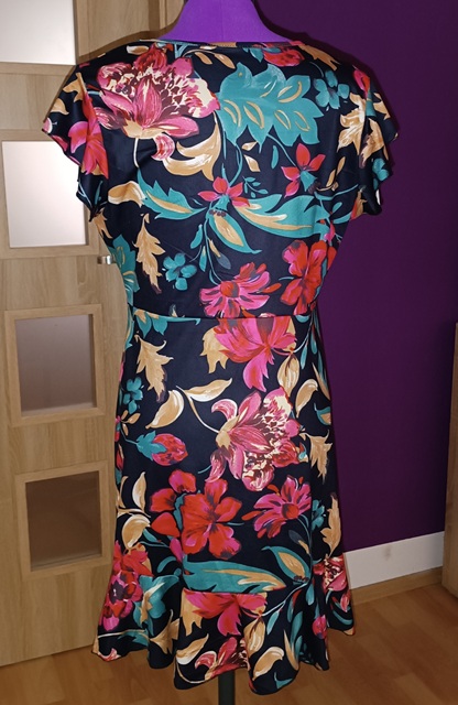 Květované šaty vel. l, l