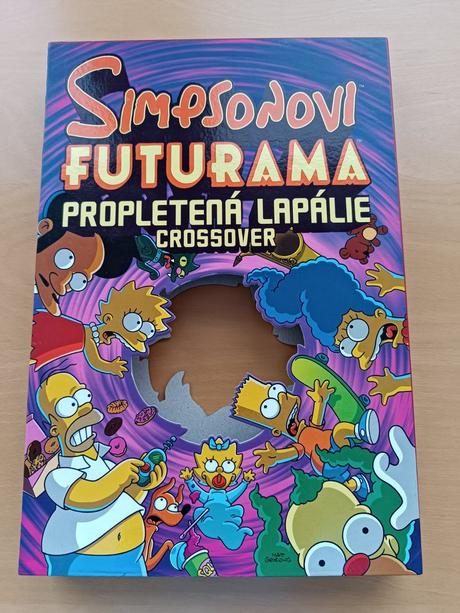 Komiks simpsonovi futurama (velká kniha+desky),