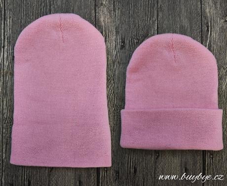 Jednobarevná čepice beanie, 