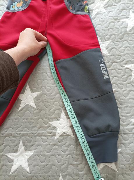 Zimní softshellové kalhoty, 98