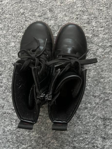 Dětské dívčí černé vyteplené traktorky vel. 27, cupcake,27