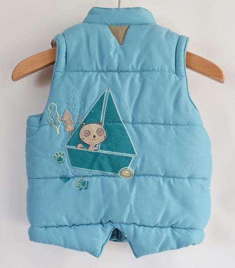 Zateplená vesta vel. 3 - 6 m, mamas & papas,68
