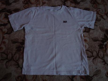 Tričko - bílé, vel. 4-5 let, debenhams,110