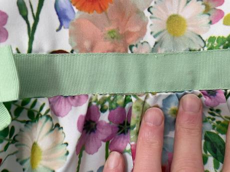 Květované šaty, h&m,122