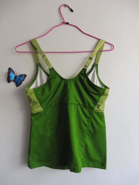 Zelené sportovní tílko, reebok,s