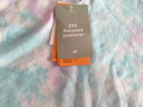 Triko krátké croptopové, h&m,164 - xs