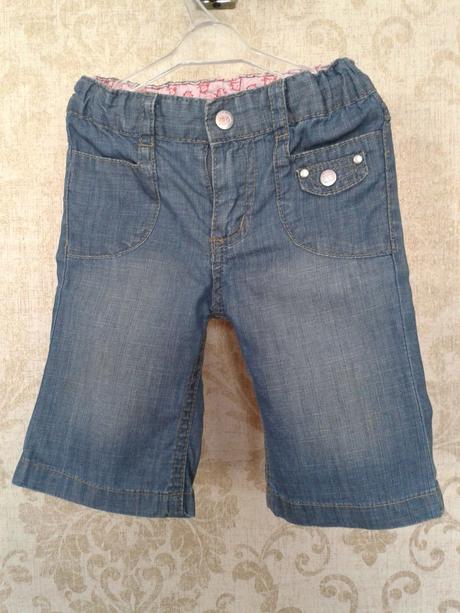 Džíny, kalhoty h&m jaro/léto dívčí vel. 68, h&m,68