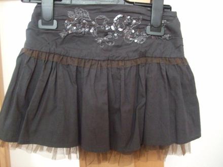 Suknička s volánom a flitrami next, next,110