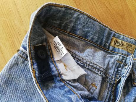 Džíny kalhoty zn. ond, modré, vel. 104, 104