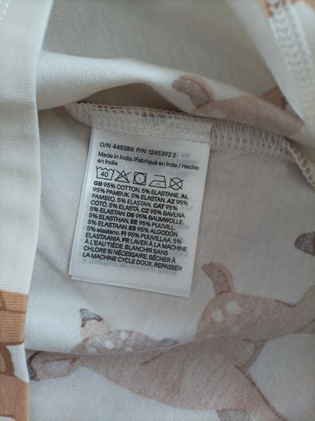 Bavlněné šaty s kolouškem h&m vel.98/104 - nové, h&m,98 / 104