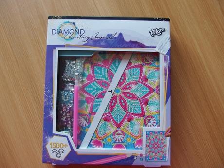 Kreativní sada - diamantový deník květina - nová, 