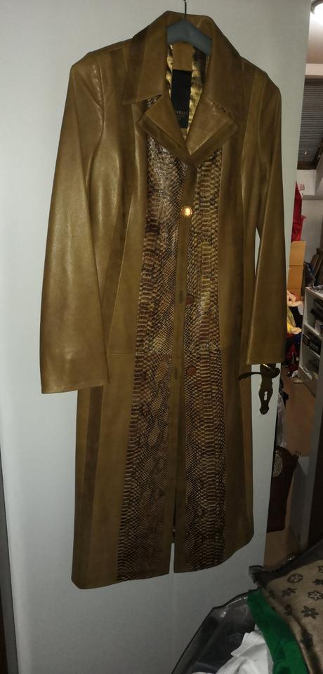 Kabát kožený podšívka vel s/m, m / s