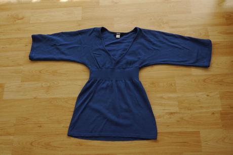 Xs melrose uplet tunika, delší svetr s širokými ru, xs