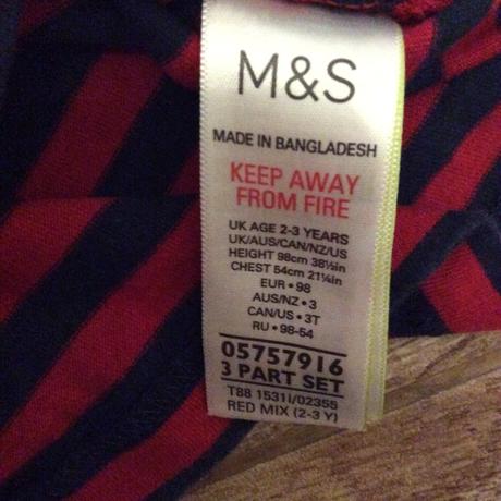 Bavlněné tričko m&s, marks & spencer,98