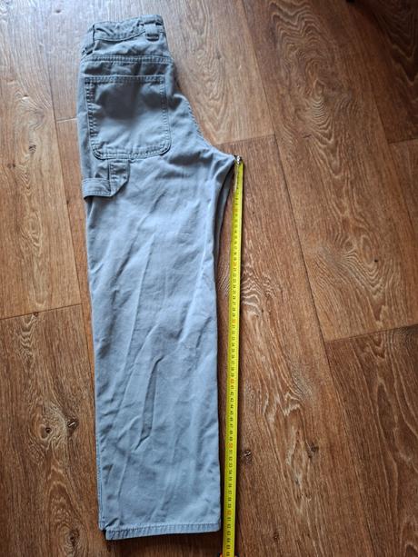 H&m chlapecké šedé kalhoty loose fit vel. 146, h&m,146