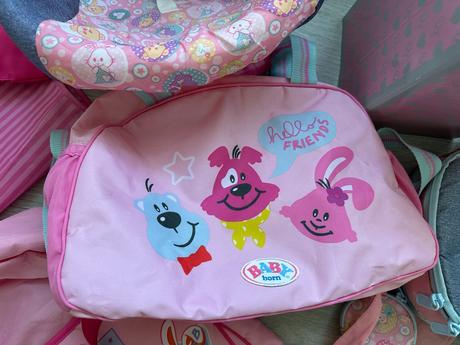 Zapf baby born autosedačka a další doplňky, 