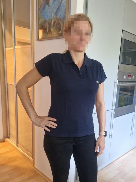 Tričko polo tm.modré lacoste, lacoste,m