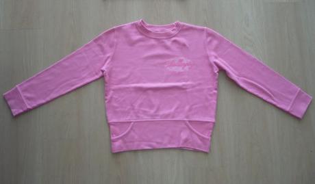 Tenká růžová mikina, 128