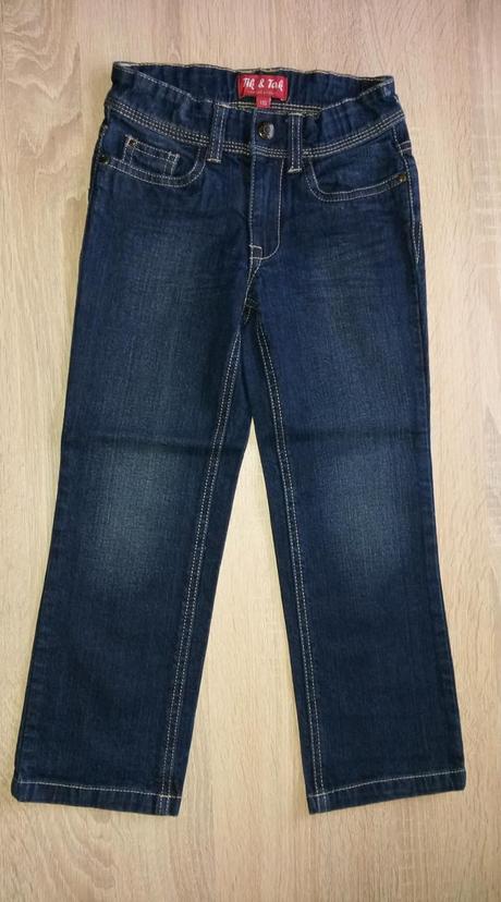 Tmavě modré džíny vel. 110, tik & tak,110