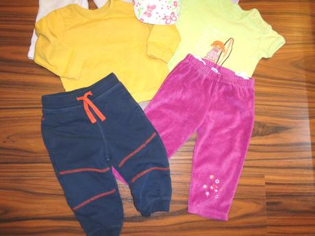 Balíček pro holčičku - vel. 74 - 7 kusů, 86–98