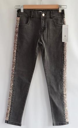 Džíny vel. 9 - 10 let, f&f,140