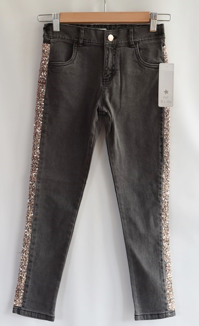 Džíny vel. 9 - 10 let, f&f,140