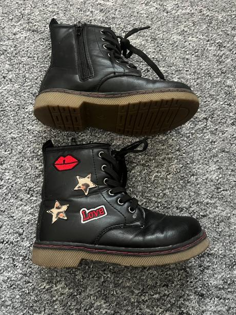 Dětské dívčí černé vyteplené traktorky vel. 27, cupcake,27