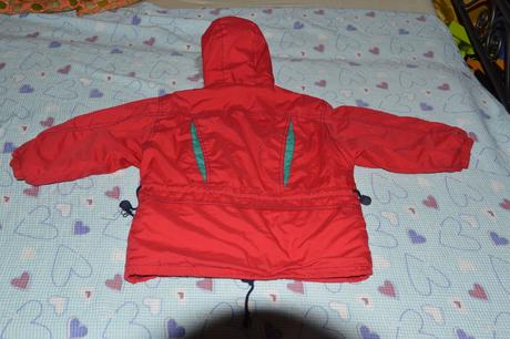 Zimní bundička s vyšívanými zvířátky, 110