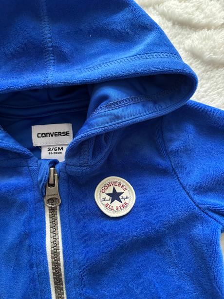 Krásný semiš.overal značkový - v.3/6 měs., converse,68