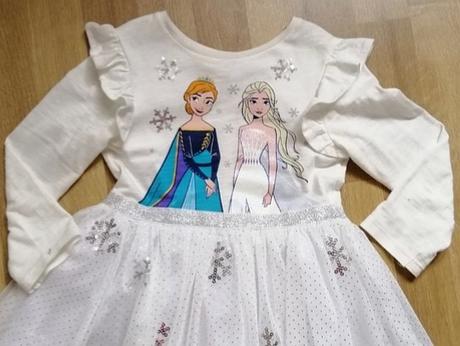 Nové šatečky s elzou, frozen, f&f,104