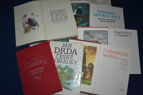 6x knihy pohádek,