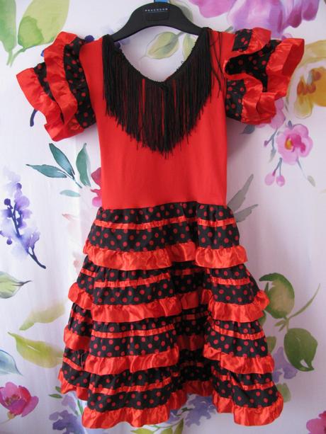 Karneval-krásné šaty španělská tanečnice, 