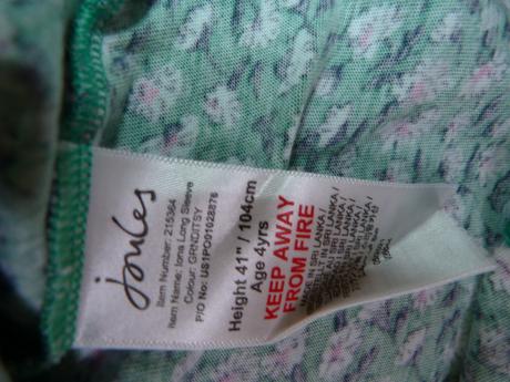 Joules bavlněné šaty vel. 104, 104