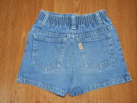 Riflové kraťasy velikost 4 roky, 104