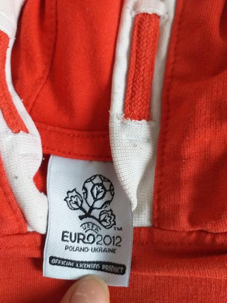 Originál mikina euro 2012 110/116 - 6 let uefa, 116