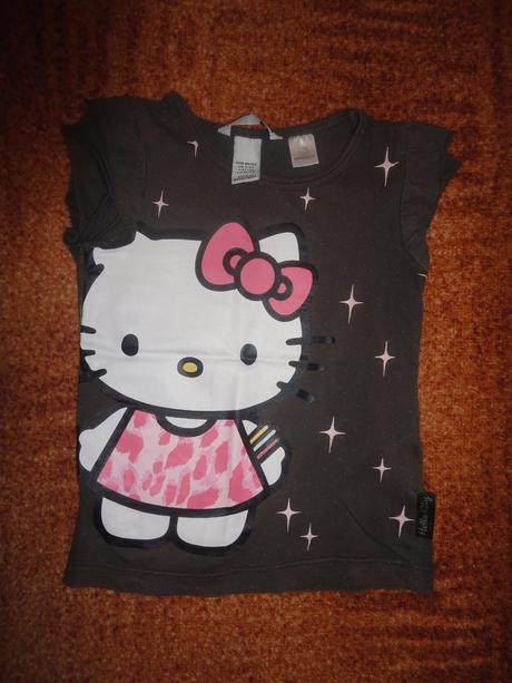 Tričko hello kitty, h&m,86